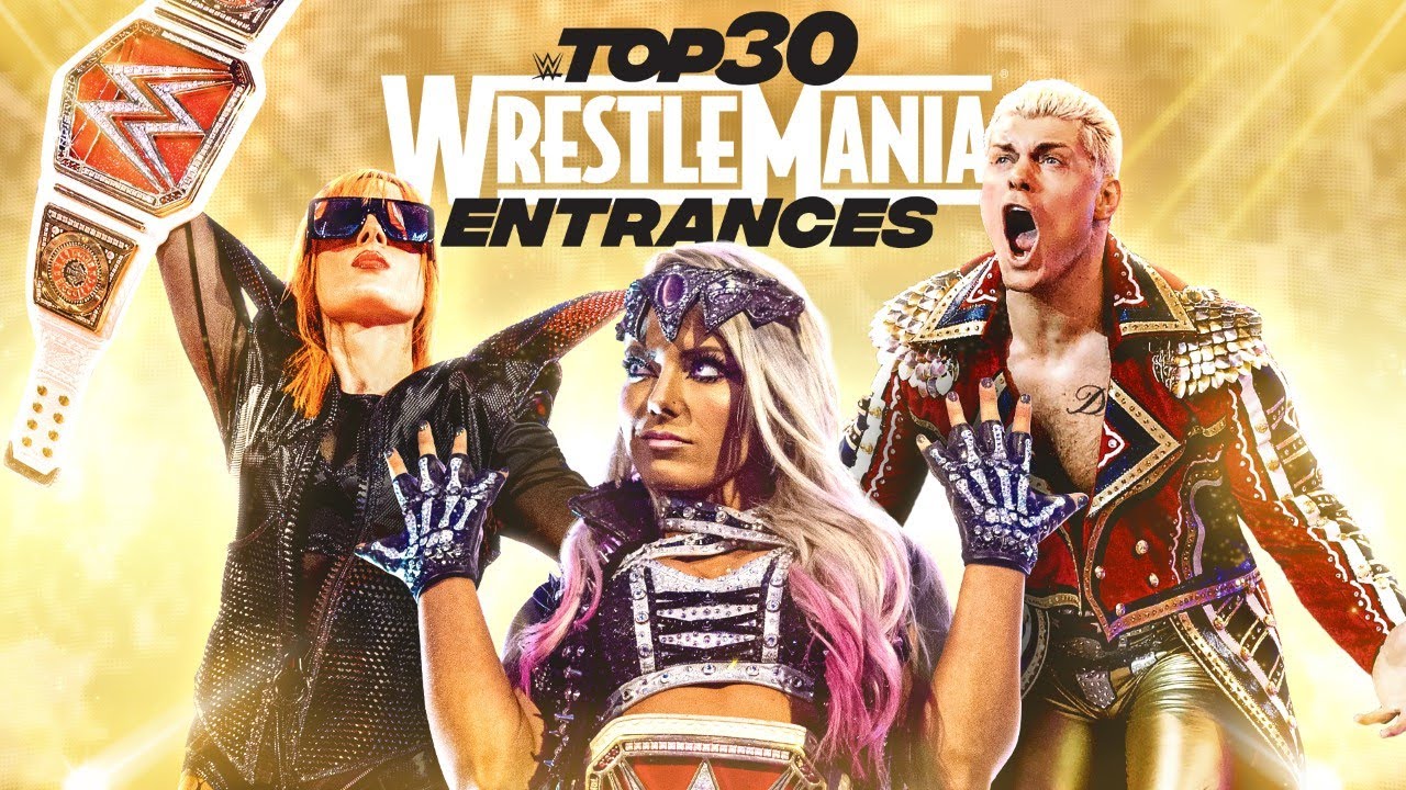 30 greatest WrestleMania entrances: WWE Top 10 special edition, March 26, 2023