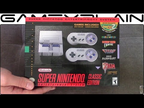 Super NES Classic Edition UNBOXING - UCfAPTv1LgeEWevG8X_6PUOQ
