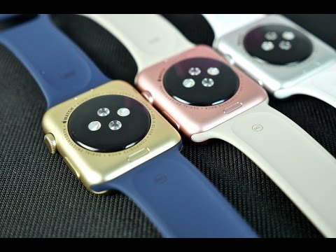 Apple Watch Sport Rose Gold & Gold Colors - Unboxing & Comparison - UCj34AOIMl_k1fF7hcBkD_dw