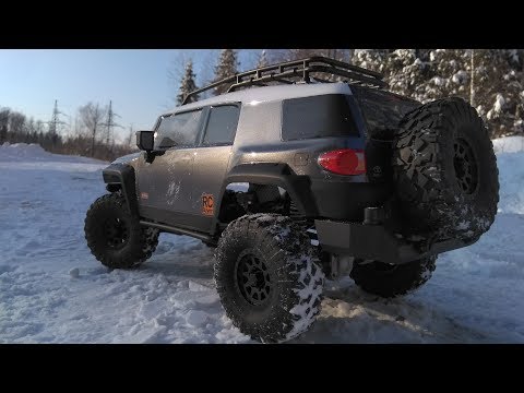 Первый взгляд и тест зимой HPI Venture Toyota FJ Cruiser - UCvsV75oPdrYFH7fj-6Mk2wg