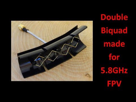 Double Biquad made for 5 8GHz FPV - UCHqwzhcFOsoFFh33Uy8rAgQ