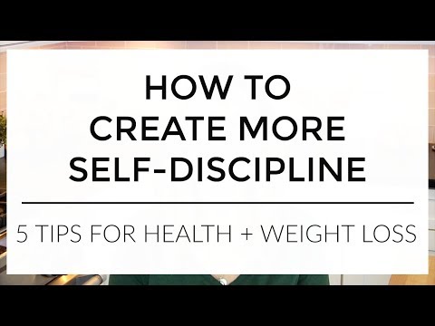 How To Have More Self-Discipline | 5 Tips for Health + Weight Loss (and life!) - UCj0V0aG4LcdHmdPJ7aTtSCQ