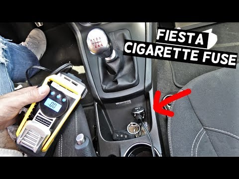 Wo befindet sich die Sicherung für den Zigarettenanzünder im Ford