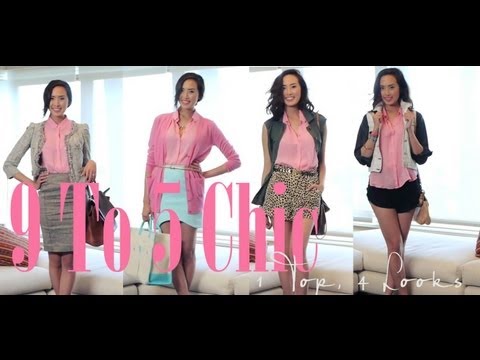 9 to 5 Chic - 1 Top, 4 Work Looks - UCZpNX5RWFt1lx_pYMVq8-9g