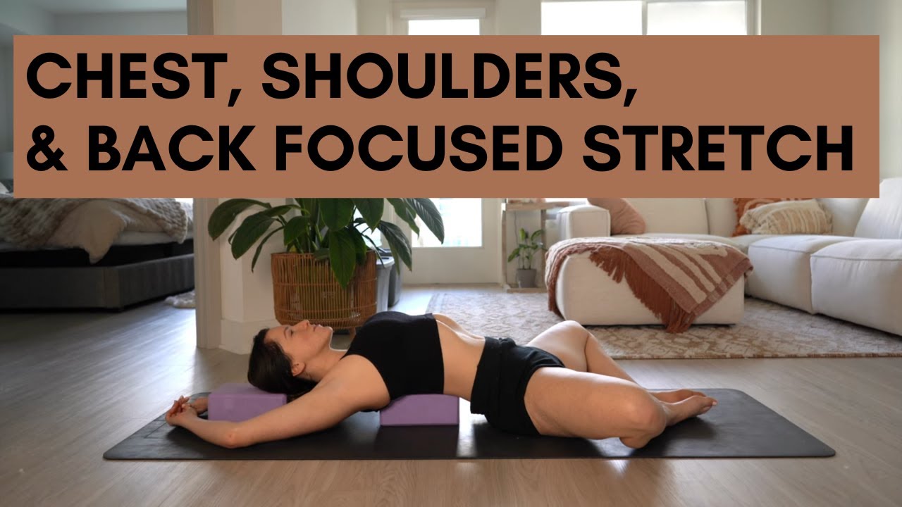 Beginner Stretching Flow | Chest, Shoulders, & Back Focused