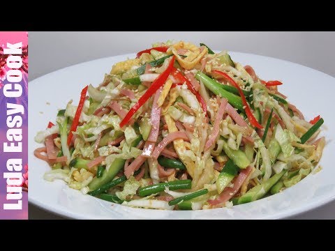 ВКУСНЫЙ ЯПОНСКИЙ САЛАТ «КИОТО» С ОБАЛДЕННОЙ ЛЕГКОЙ ЗАПРАВКОЙ | japanese salad - UCwZ6TJuh2PsR83k5PkkQx4A