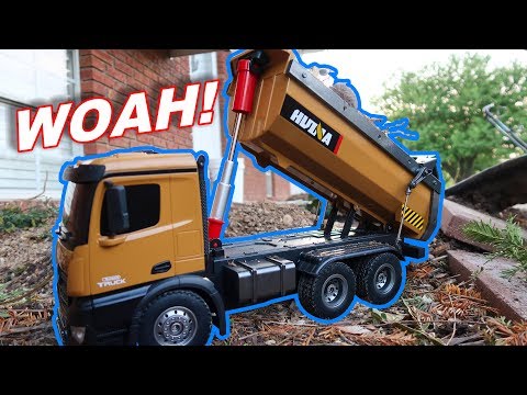 RC Construction Action - Huina Dump Truck - TheRcSaylors - UCYWhRC3xtD_acDIZdr53huA