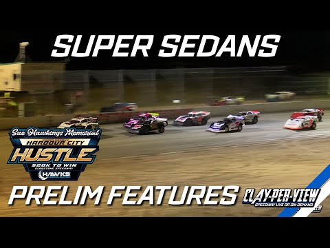 Super Sedans | $20k Sue Hawkins Memorial Prelim - Gladstone - 13th Dec 2024 | Clay-Per-View - dirt track racing video image