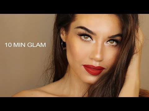 10 MINUTE GLAM MAKEUP | Easy and Affordable Glam Makeup | MAKEUP IN A RUSH - UCaZZh0mI6NoGTlmeI6dbP7Q