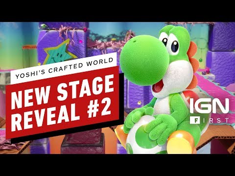 Yoshi's Crafted World: 'The Shogun's Castle' Stage (and its Flip Side) Revealed - IGN First - UCKy1dAqELo0zrOtPkf0eTMw