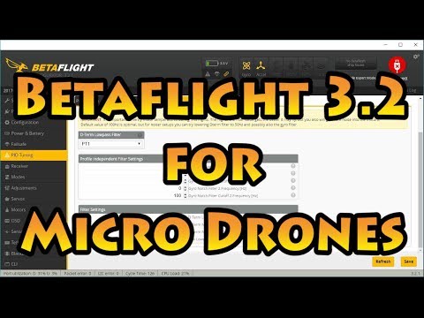 Betaflight 3.2 Setup for Micro Drones  - UCnJyFn_66GMfAbz1AW9MqbQ