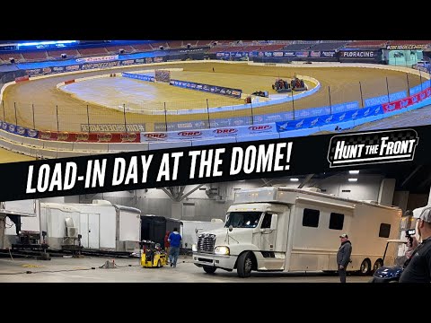 We Made it to THE DOME! Load-in Day at the Gateway Dirt Nationals - dirt track racing video image