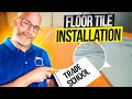 Work With Me Live How To Install Floor Tile!