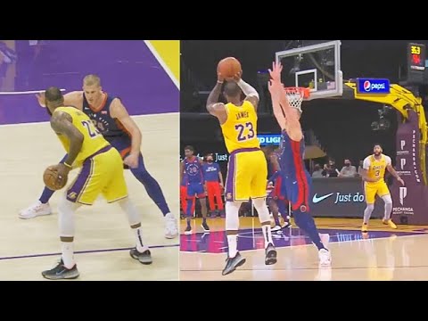 LeBron James Gets Sick Of Pistons Then Sends Them Home! Stephen Curry Goes Crazy vs Mavericks