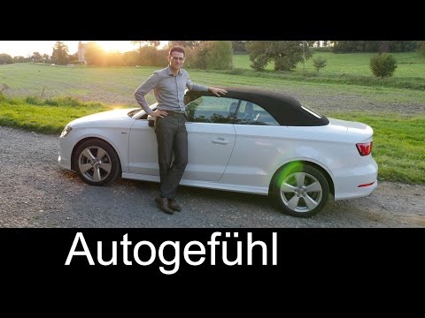 Audi A3 Convertible 2015 roof opening, reference Golf Cabriolet + Q&A  - Autogefühl - UCG0__4AhnoCWRH7TPO0PQyg