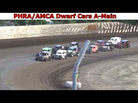Grays Harbor Raceway, June 18, 2023, PHRA/AMCA Dwarf Cars A-Main - dirt track racing video image