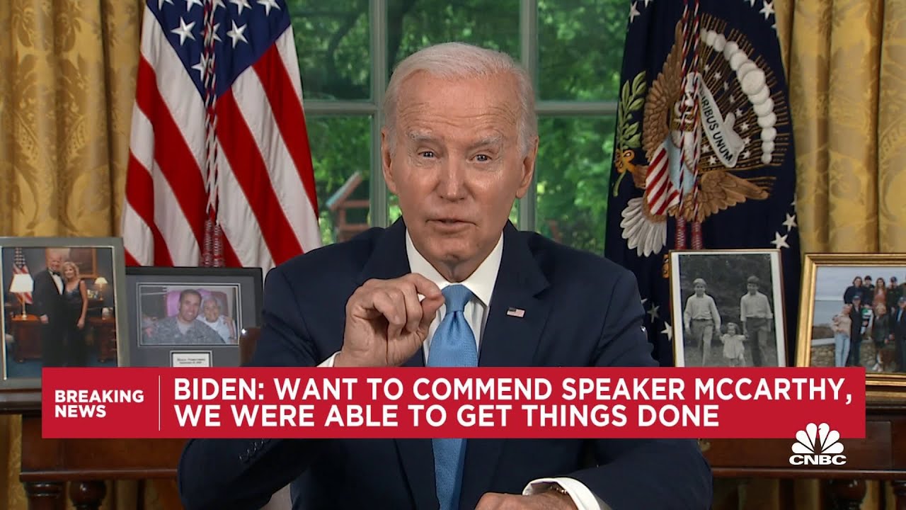 Pres. Biden on debt ceiling bill: Healthcare was a top priority for me