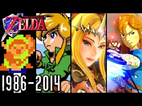 The Legend of Zelda ALL INTROS 1986-2014 (Wii U, GCN, N64, SNES, NES) - UChnz1eAo9SfuDfqFZt1KFtA