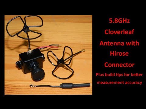 5 8GHz Cloverleaf Antenna with Hirose Connector - UCHqwzhcFOsoFFh33Uy8rAgQ