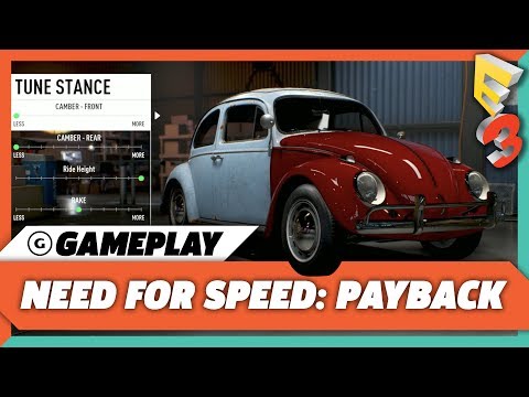 Need For Speed Payback: Gameplay Demo and Vehicle Customization - E3 2017 - UCbu2SsF-Or3Rsn3NxqODImw
