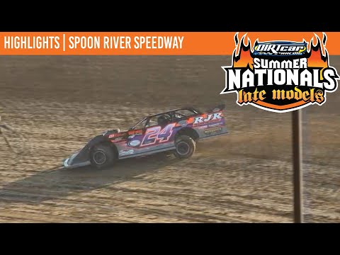 DIRTcar Summer Nationals Late Models | Spoon River Speedway | June 20, 2024 | HIGHLIGHTS - dirt track racing video image