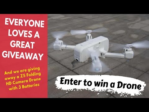 SJRC Z5 GPS Drone Giveaway Drone Lottery Contest Enter to win a Drone - UCsFctXdFnbeoKpLefdEloEQ