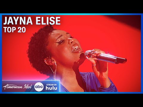 Jayna Elise: Gives "My All" by Mariah Carey The Diva Treatment - American Idol 2024