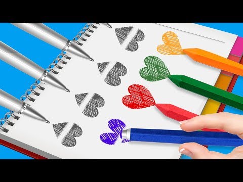 22 COOL SCHOOL SUPPLY HACKS - UC295-Dw_tDNtZXFeAPAW6Aw