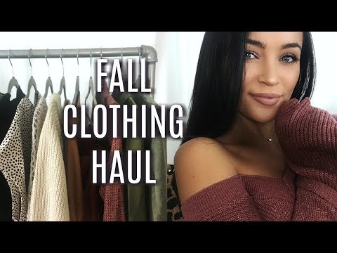 FALL CLOTHING HAUL 2017 | Stephanie Ledda - UCUt0ZA6l_EidUnBFMR9BZig