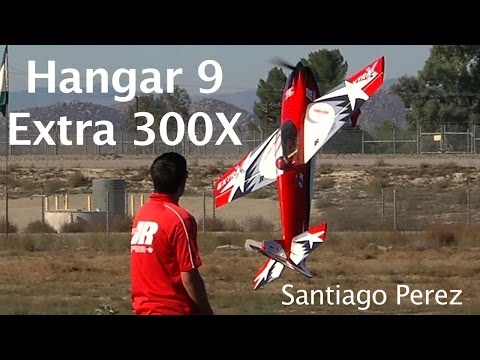 Hangar 9 Brand New Extra 300X Flown by  Santiago Perez - UC7BicwcRMDu3Ed1CJ7BZsxA