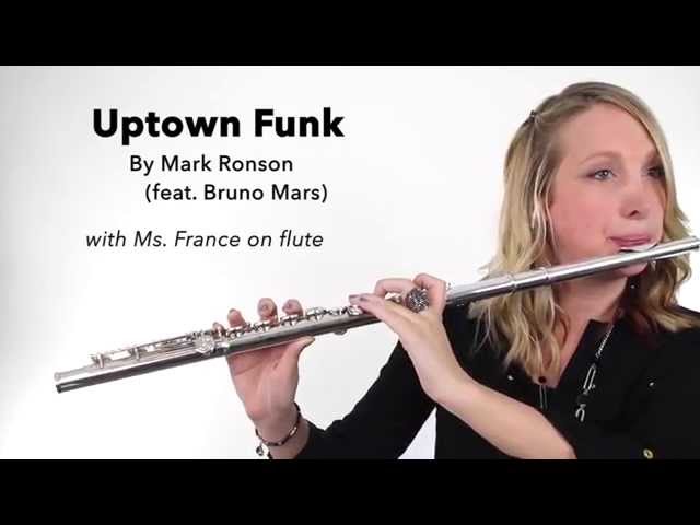 Flute Music to Uptown Funk You Up