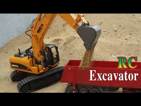 Excavator RC Review | Huina Toys 1550 - UCFwdmgEXDNlEX8AzDYWXQEg