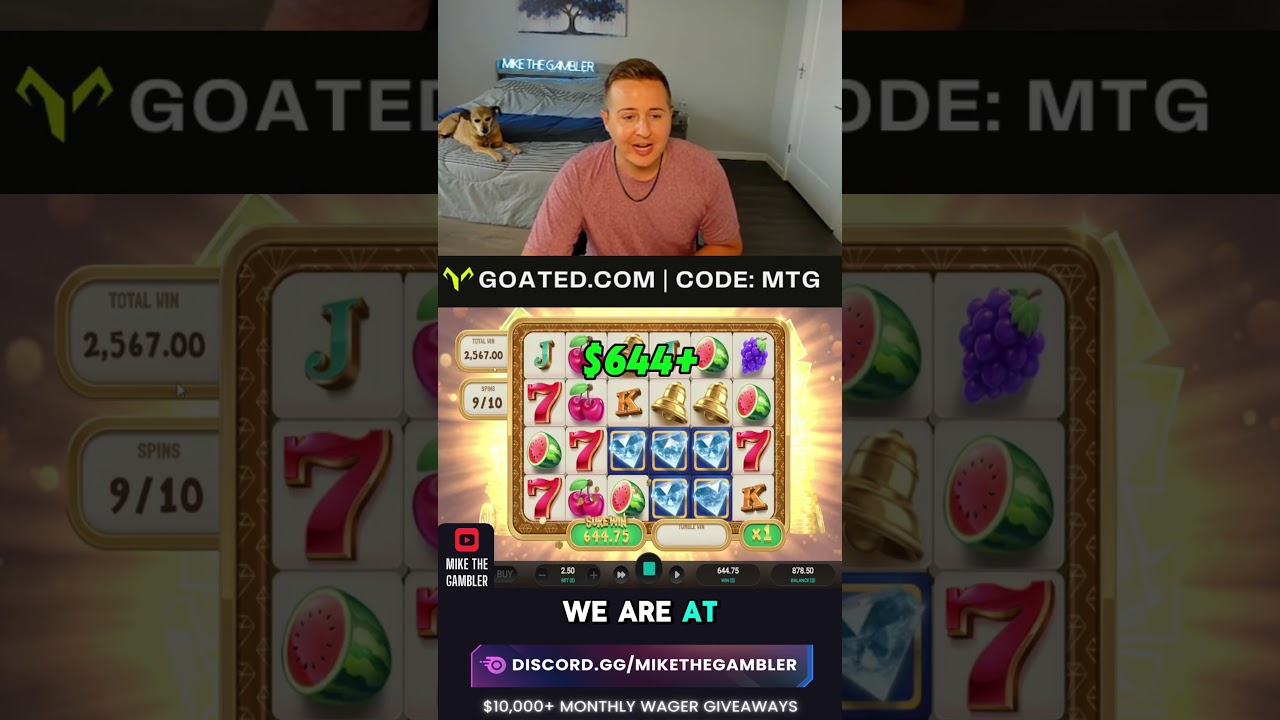 TURNING $250 into $4500 Big Slot Win!! #slots #gambling #gambler