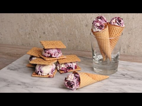 Blueberry Cheesecake Ice Cream Recipe  - UCNbngWUqL2eqRw12yAwcICg