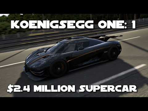 Koenigsegg One: 1 ($2.4 Million SuperCar) | Forza 6 - UC7HyvAyzpbtlw8nZ8a4oN1g