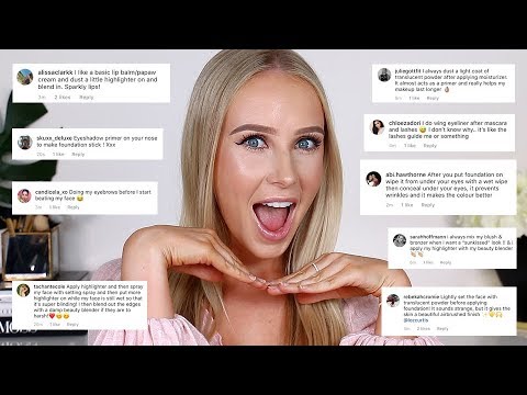 Testing MY FOLLOWER'S Best Makeup Tips & Tricks! Lauren Curtis