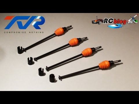 TVR RC Ball-X Steel CVD's (E-Revo) video review (NL) - UCXWsfadxZ1qM0HKuPOx1ptg