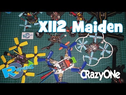 Maiden flight of X112 - CRazyONe - FPV DVR footage - UCv2D074JIyQEXdjK17SmREQ