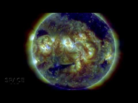 'Anxious Face' On Sun is 2 Active Regions and A Coronal Hole | Video - UCVTomc35agH1SM6kCKzwW_g