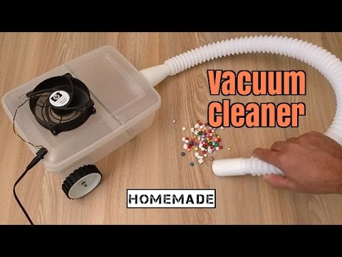 How to Make a Vacuum Cleaner - Homemade - UCXvVAb441c5pLK_ksEK4F4A