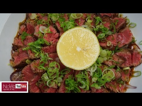 Beef Tataki - How To Make Sushi Series - UCbULqc7U1mCHiVSCIkwEpxw