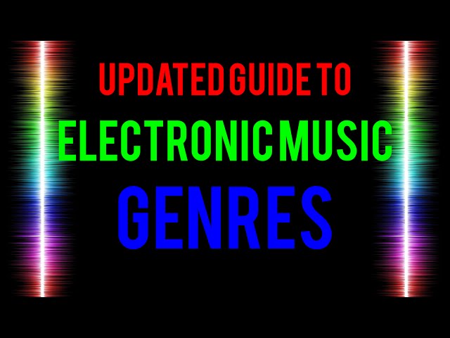 Is Electronic Music a Genre?