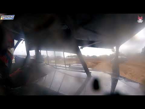 #35JR Johnny Coats JR - Midwest Mod - 8-31-2025 Springfield Raceway - In Car Camera - dirt track racing video image