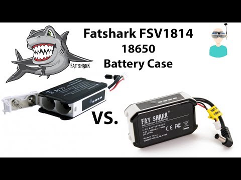 Fatshark 7.4V 18650 Li-ion Cell Battery Case Review - UCOs-AacDIQvk6oxTfv2LtGA