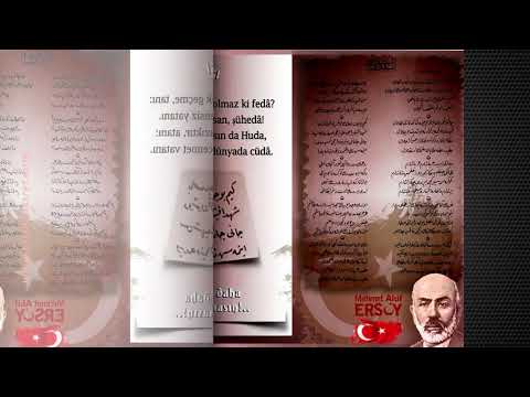 Osmanlıca ve  Türkçe  İstiklal  Marşı | independence anthem