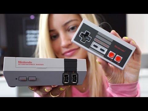 NES CLASSIC Unboxing and gameplay! | iJustine - UCey_c7U86mJGz1VJWH5CYPA