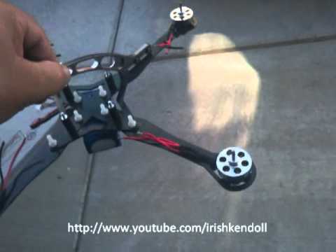 Custom Quadrocopter Custom frame setup - UCeWinLl2vXvt09gZdBM6TfA