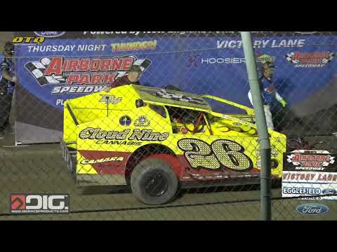 Airborne Park Speedway | Modified Feature Highlights | 8/27/25 - dirt track racing video image