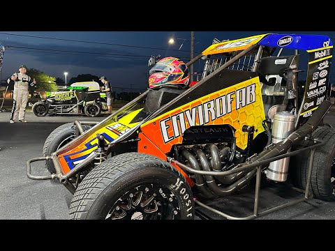 TEST Night at Davenport Speedway &amp; NEW LOOK 😎 - dirt track racing video image