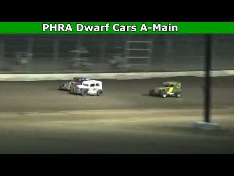 Grays Harbor Raceway, August 19, 2023, PHRA Dwarf Cars A-Main - dirt track racing video image